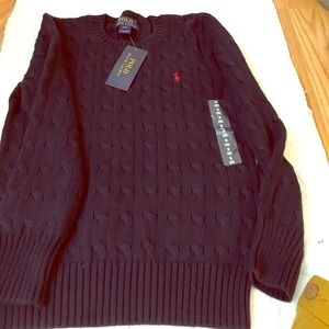 NWT navy blue boy sweater